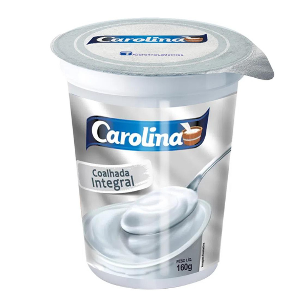 Coalhada Carolina Integral 160g