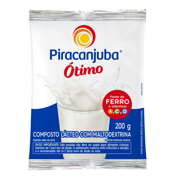 Composto Lac Piracanjuba Otimo 200g