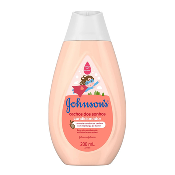 Cond Johnsons Baby Cabelo Cach 200ml