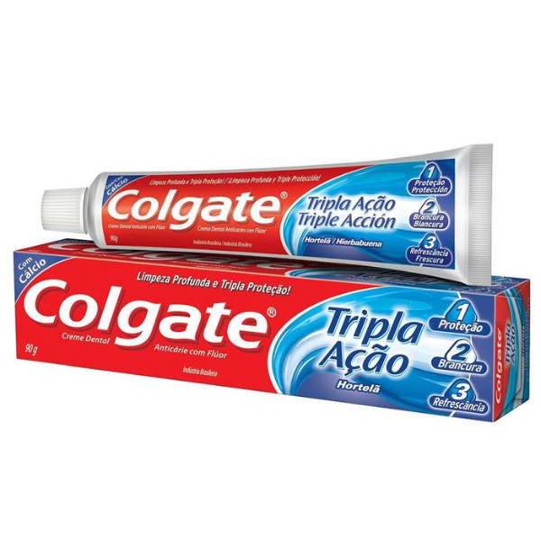 Creme Dent Colgate Trip Acao Hortela 90g*