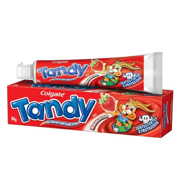 Creme Dent Tandy Morango 50g