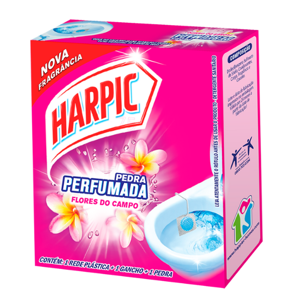 Desodor Harpic Aroma Plus Flor Camp 25g *