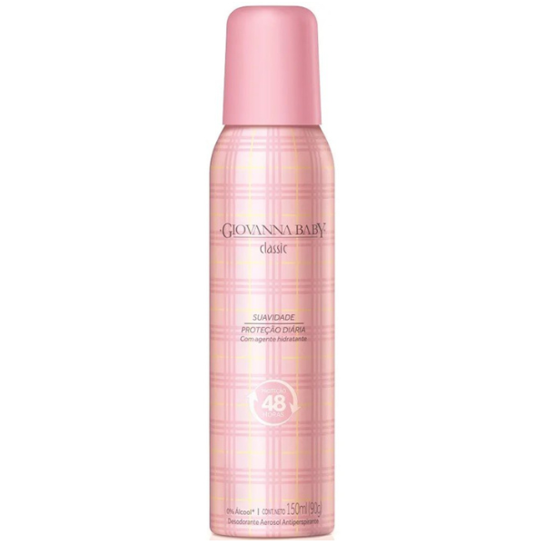 Desodorante Giovanna Baby Aero Rosa 150ml