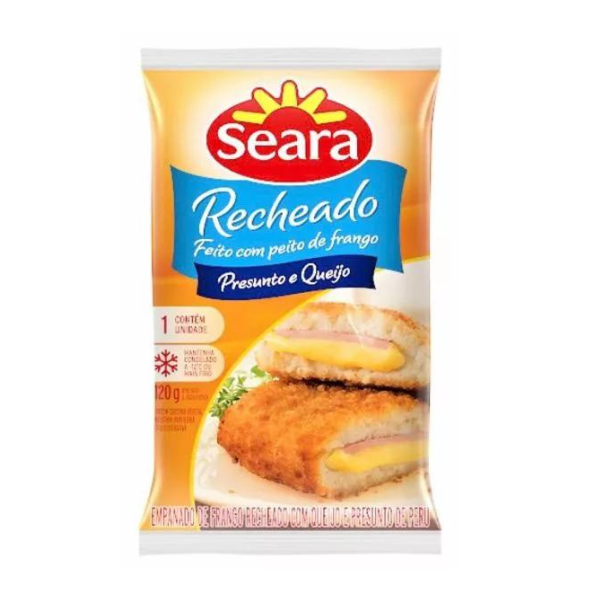 Empanado Frango Recheio Presunto Queijo Seara Pct 110g