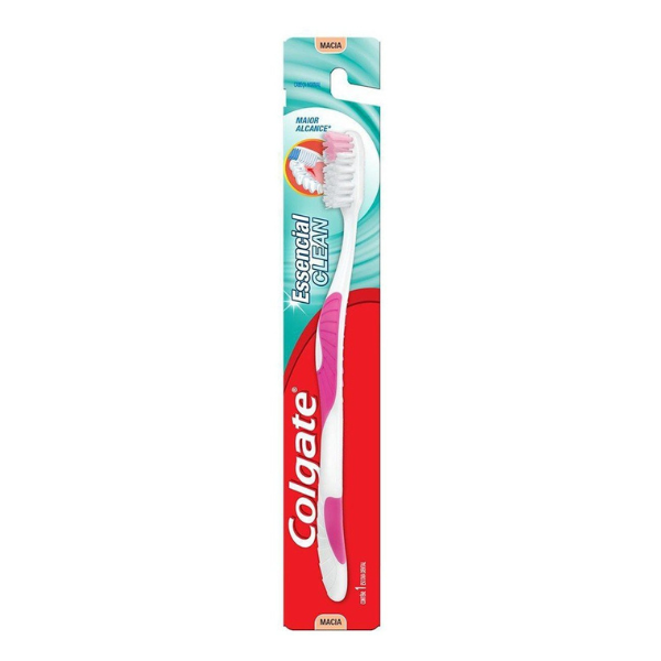 Escova Dent Colgate Essencial Clean Macia