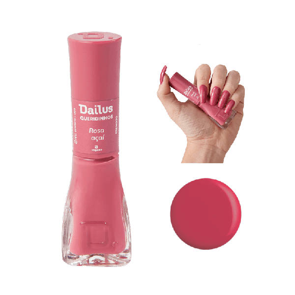 Esmalte Dailus Queridinhos Rosa Acai 8ml