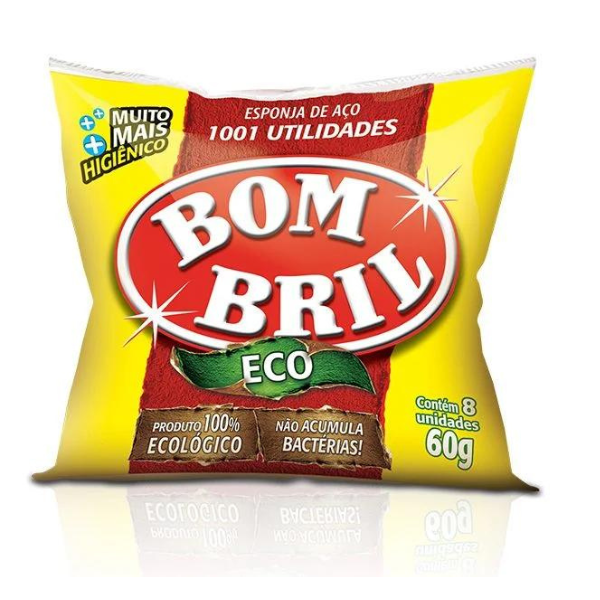 Esponja Aco Bombril 8un