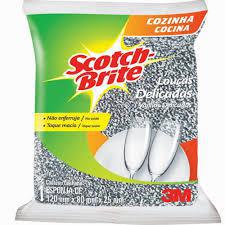 Esponja Scotch Brite Prateada