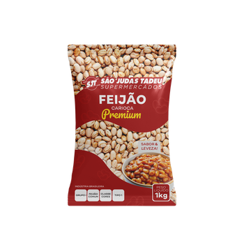 Feijao Carioca Premium Sao Judas Tadeu 1kg