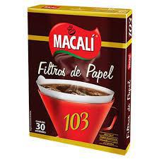 Filtro Papel Macali 103 30un
