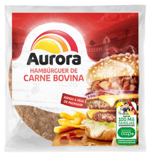 Hamburguer Bovino Aurora  90g