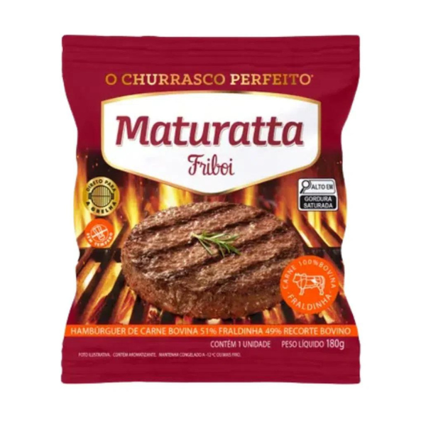 Hamburguer Fraldinha Maturatta 180g