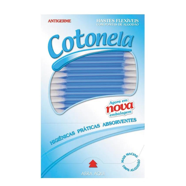 Haste Flex Cotonela Azul 150un