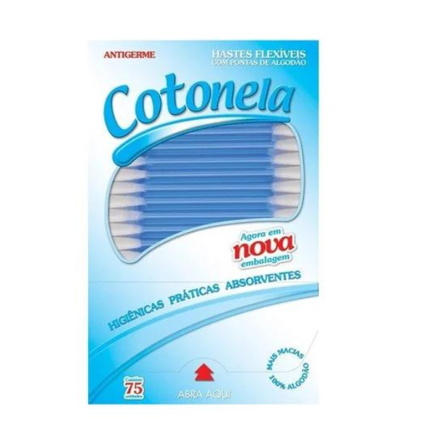 Haste Flex Cotonela Azul 75un