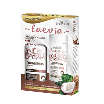 Kit Laevia Cachos Shampoo  400ml+co 180ml * Promo