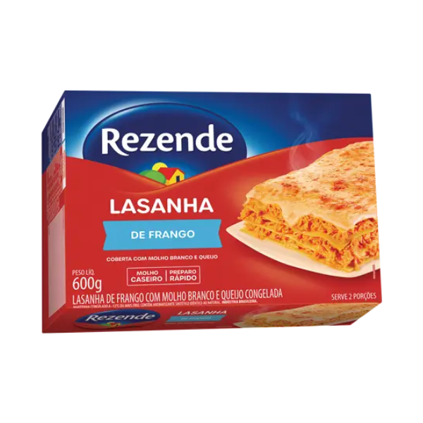 Lasanha Frango Rezende 600g