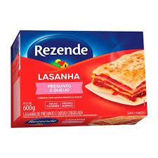 Lasanha Presunto Queijo Rezende 600g