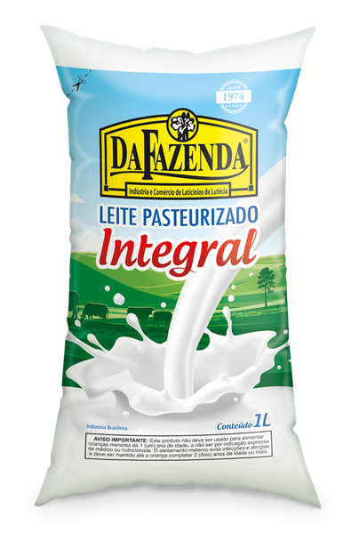 Leite Da Fazenda Pasteorizado Pad 1l