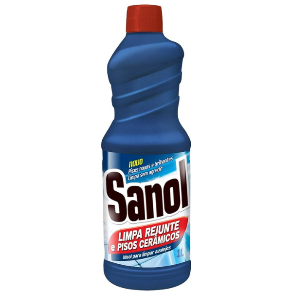 Limpador Sanol Pisos Rejuntes 1l