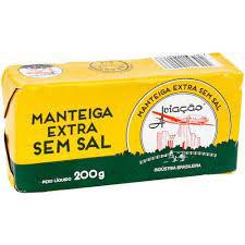 Manteiga Aviacao Tablete s Sal 200g