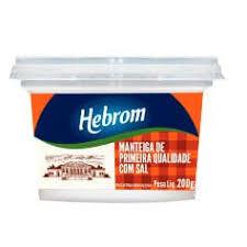 Manteiga Hebrom c Sal 200g