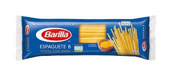 Massa Barilla Ovos Espaguete N8 500g