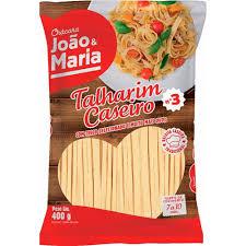 Massa Joao e Maria Ovos Caseiro 3 400g