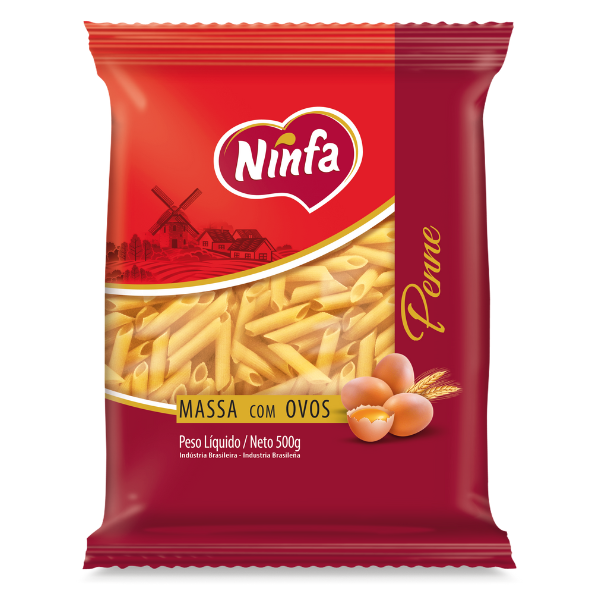 Massa Ninfa Ovos Penne 500g