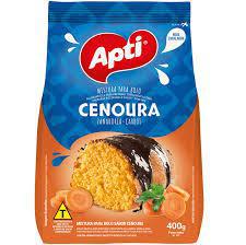 Mist Bolo Apti Cenoura 4 Soldas Sc 400g