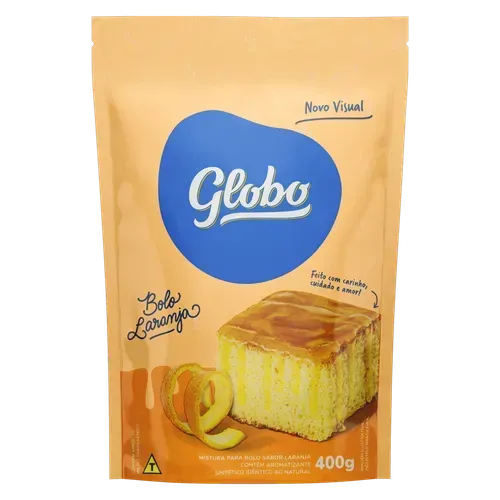 Mistura Bolo Globo Laranja 400g