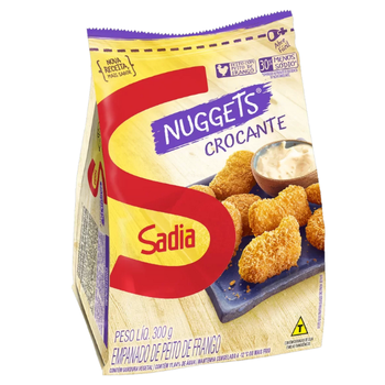 Nuggets Sadia Frango Crocante 300g