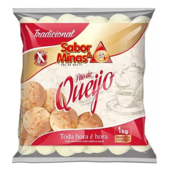 Pao Queijo Sabor e Minas 1kg