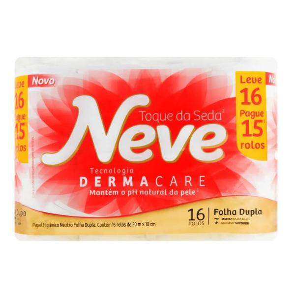 Papel Hig Neve Neutro Fd L16p15un 30m * Promo