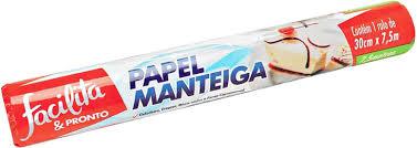 Papel Manteiga Facilita 30cmx7,5m