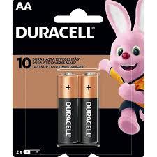 Pilha Duracell Alcalina Aa Peq 2un