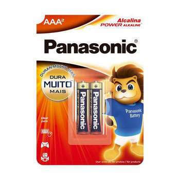 Pilha Panasonic Alc Palito Aaa 2un**