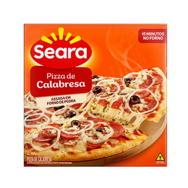 Pizza Seara Calabresa 460g