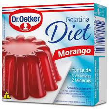 Po Gelatina Oetker Diet Morango 12g