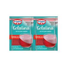 Po Gelatina Oetker s Sabor Vermelha 24g
