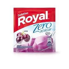 Po Gelatina Royal Zero Uva 12g