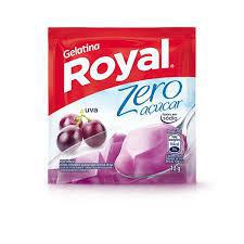 Po Gelatina Royal Zero Uva 12g