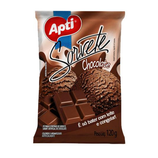 Po Sorvete Apti Chocolate 120g