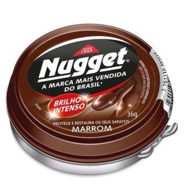 Pomada Nugget Calcados Marrom 40g