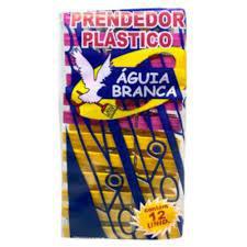 Prend Roupa Aguia Branca Plastico 12un
