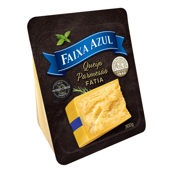 Queijo Faixa Azul Parmesao Fatia 300g