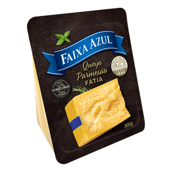 Queijo Faixa Azul Parmesao Fatia 300g