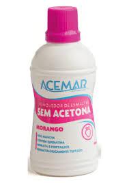 Removedor Acemar Sem Acetona Morango 90ml