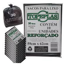 Saco Lixo Topeplas 30l