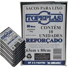 Saco Lixo Topeplas 50l