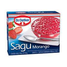 Sagu Oetker Morango 250g